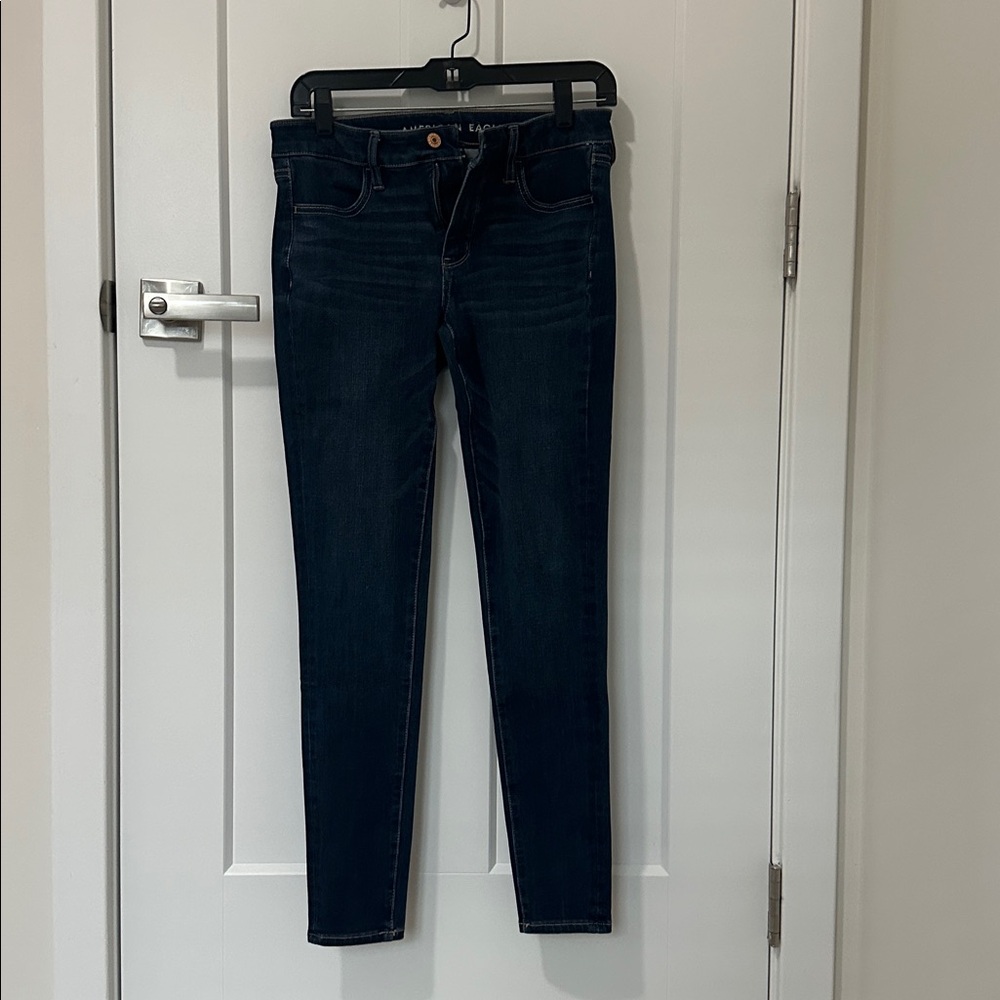 American Eagle Outfitters Dark Blue Dream Stretch Jeans
